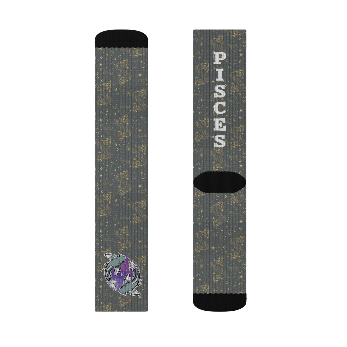 Pisces Socks (Dark Grey)