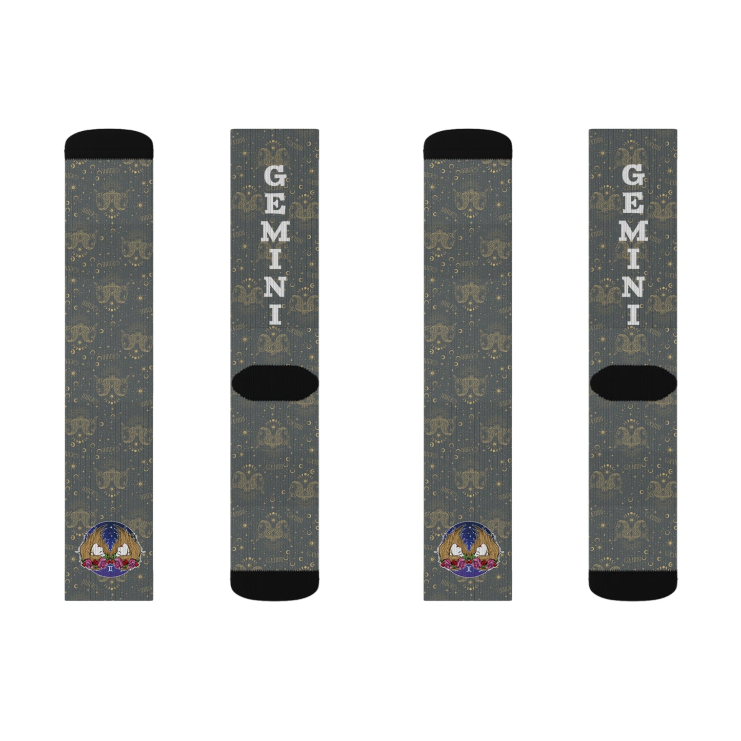 Gemini Socks (Dark Grey)