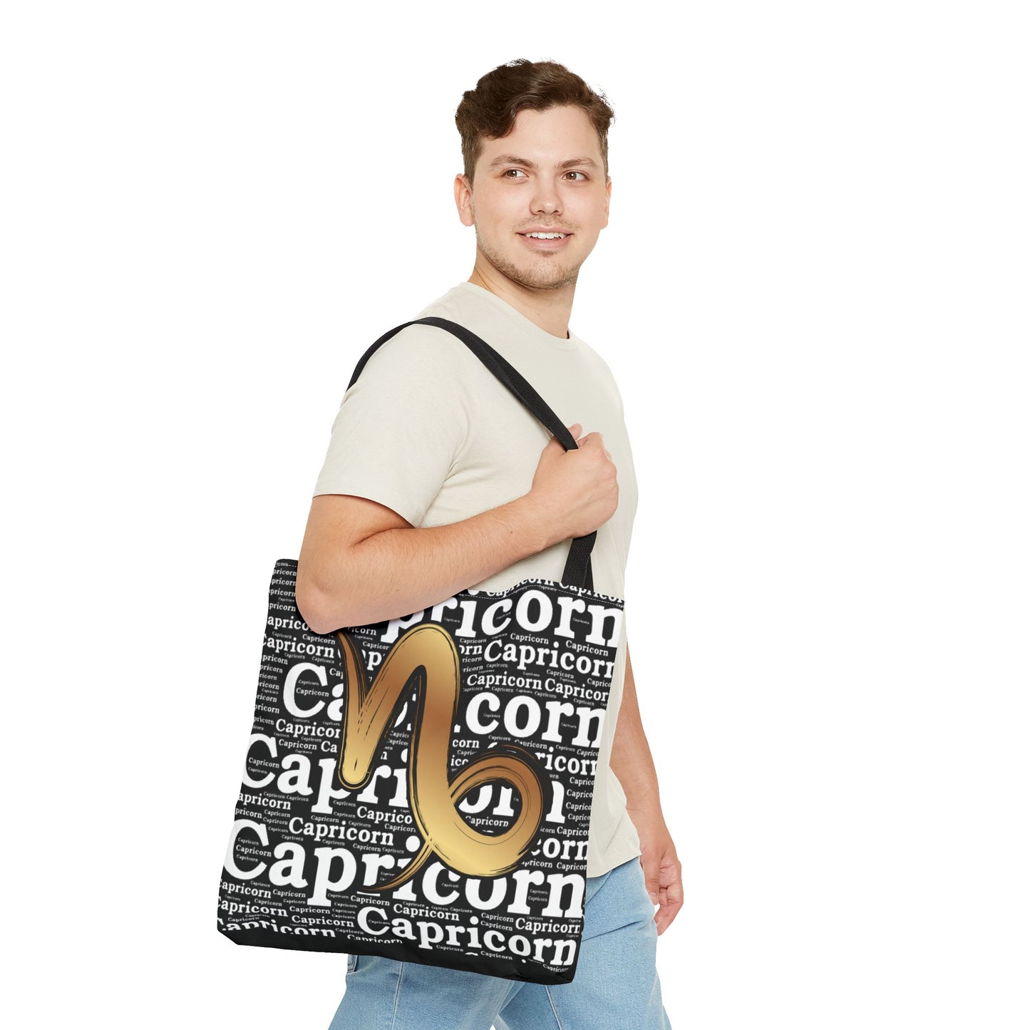 Capricorn Zodiac Tote Bag