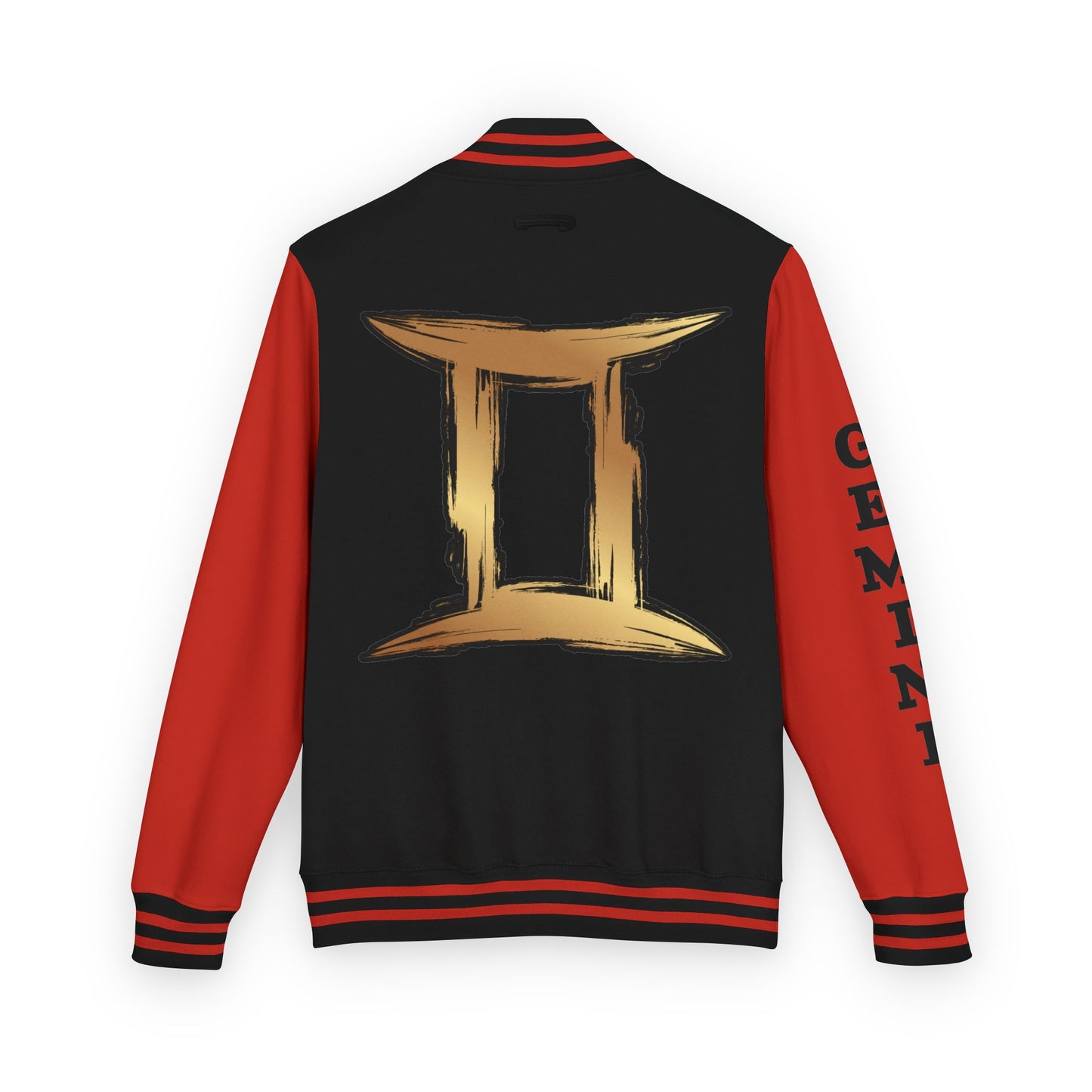 Gemini Heavyweight Letterman Jacket for Astrology Lovers, Perfect for Birthdays, Spiritual Gifts, Casual Wear, Zodiac Theme