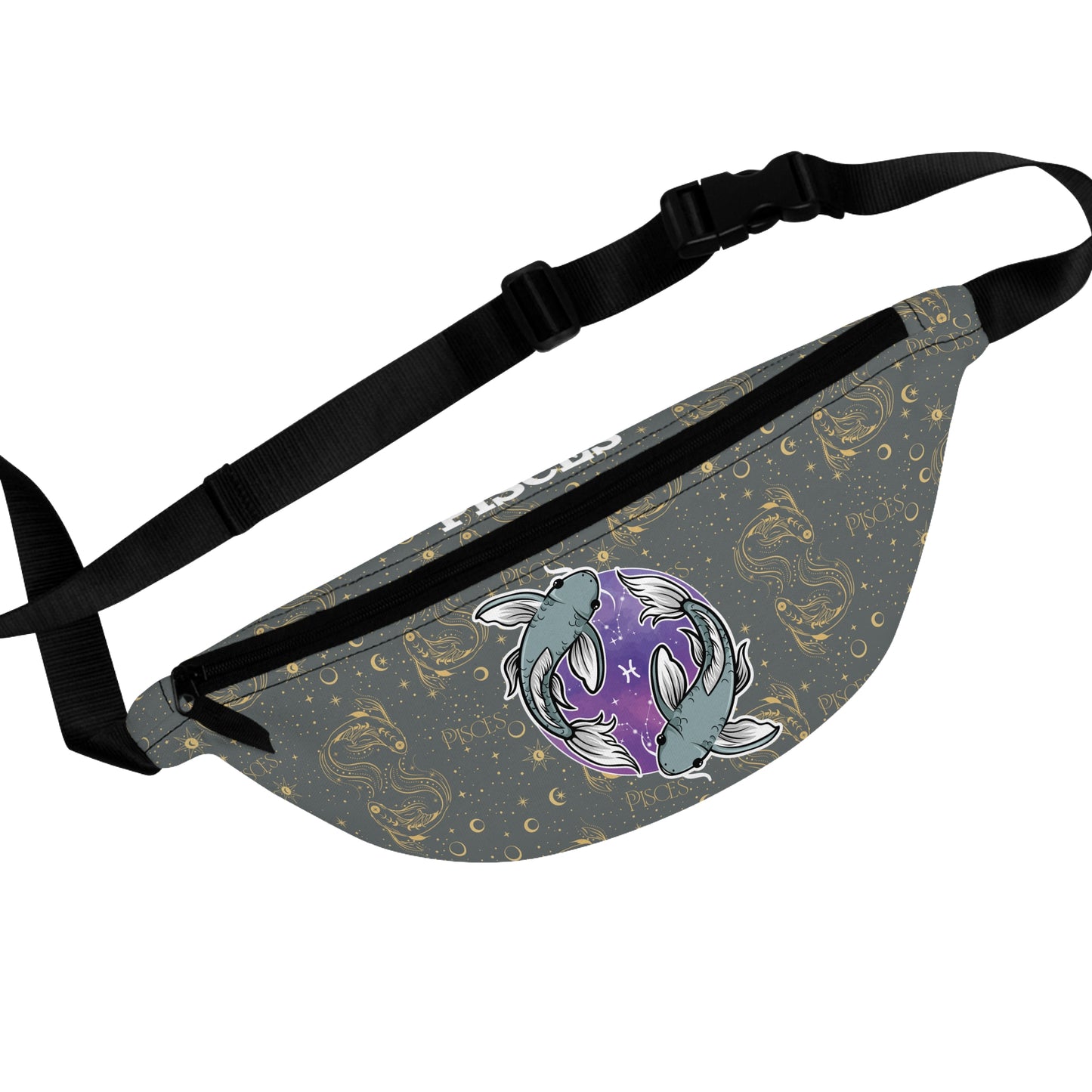 Pisces Fanny Pack (Dark Grey)