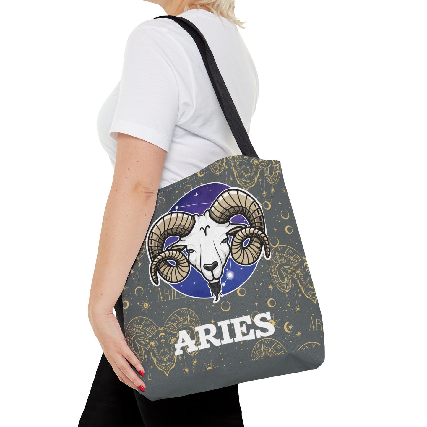 Aries Tote Bag (Dark Grey)