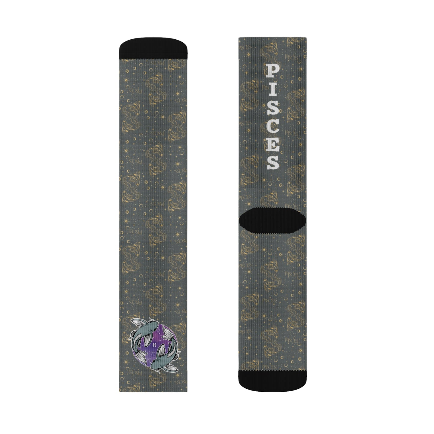 Pisces Socks (Dark Grey)
