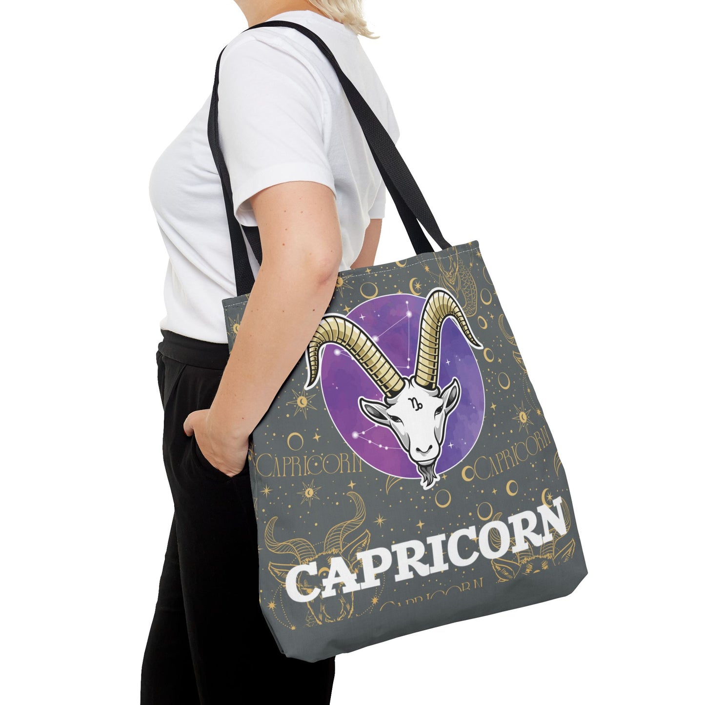 Capricorn Tote Bag (Dark Grey)