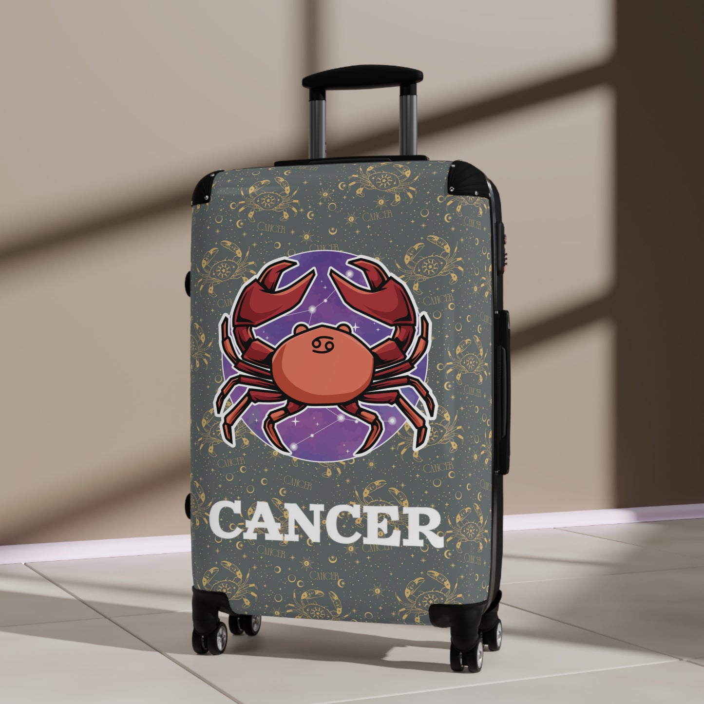 Cancer Suitcases (Dark Grey)