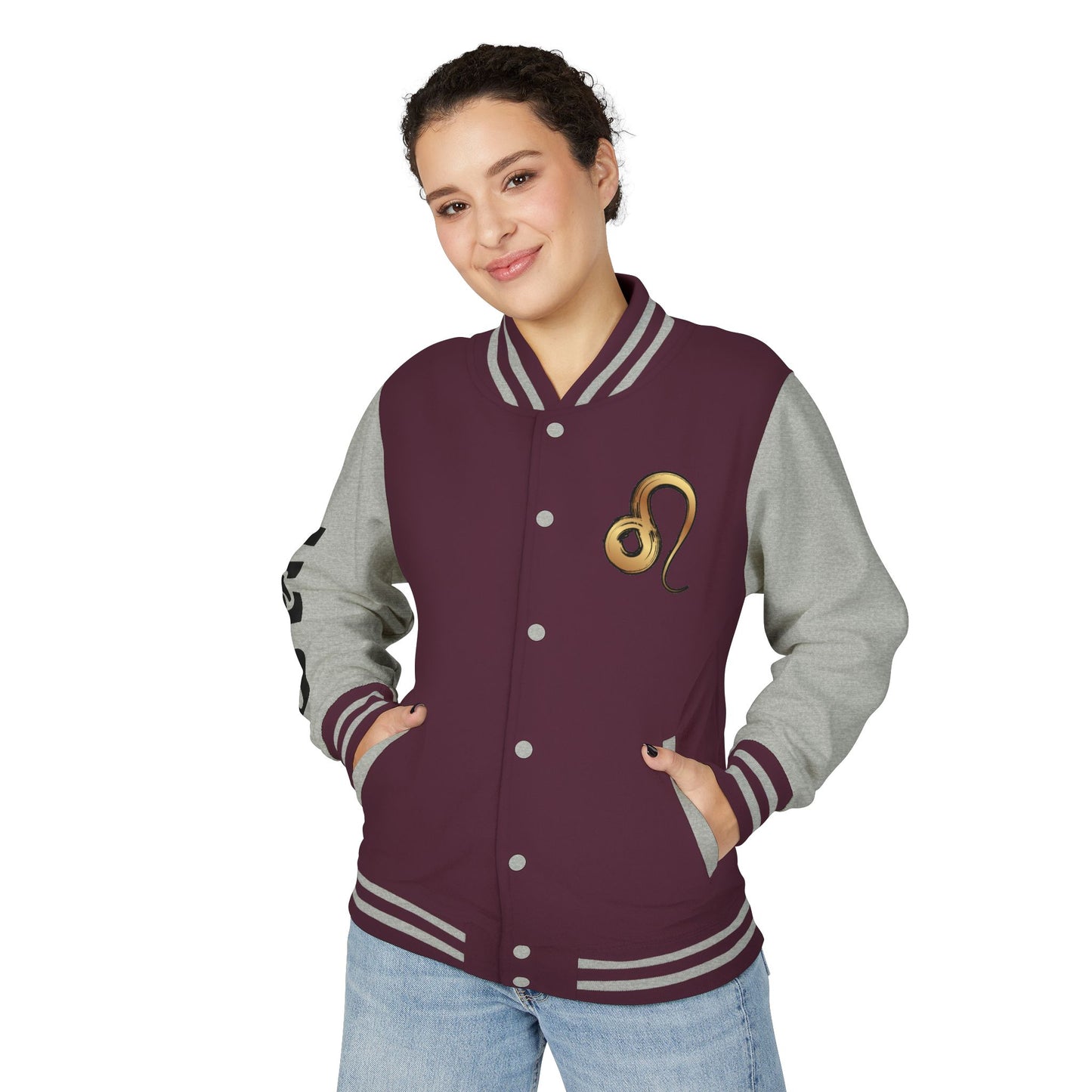 Unisex Heavyweight Letterman Jacket | Stylish Leo Zodiac Apparel, Cozy Layering Piece, Astrology Gifts for Her & Him, Perfect for [...]