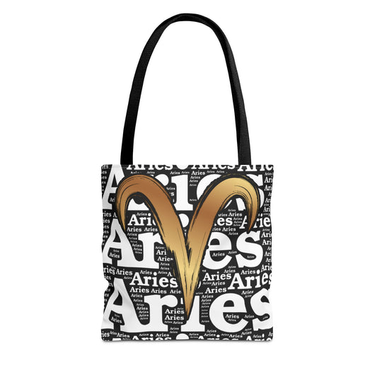 Aries Zodiac Tote Bag
