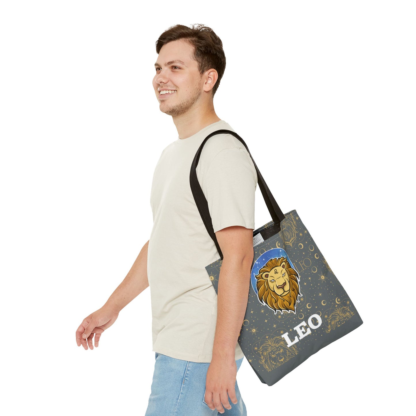 Leo Tote Bag (Dark Grey)