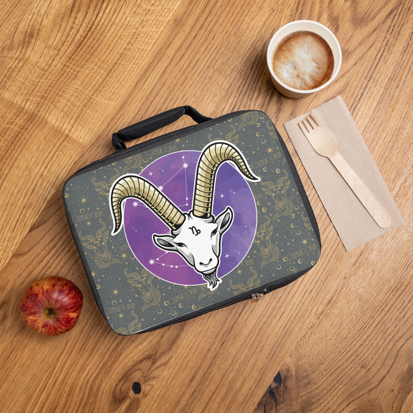 Capricorn Lunch Bag (Dark Grey)