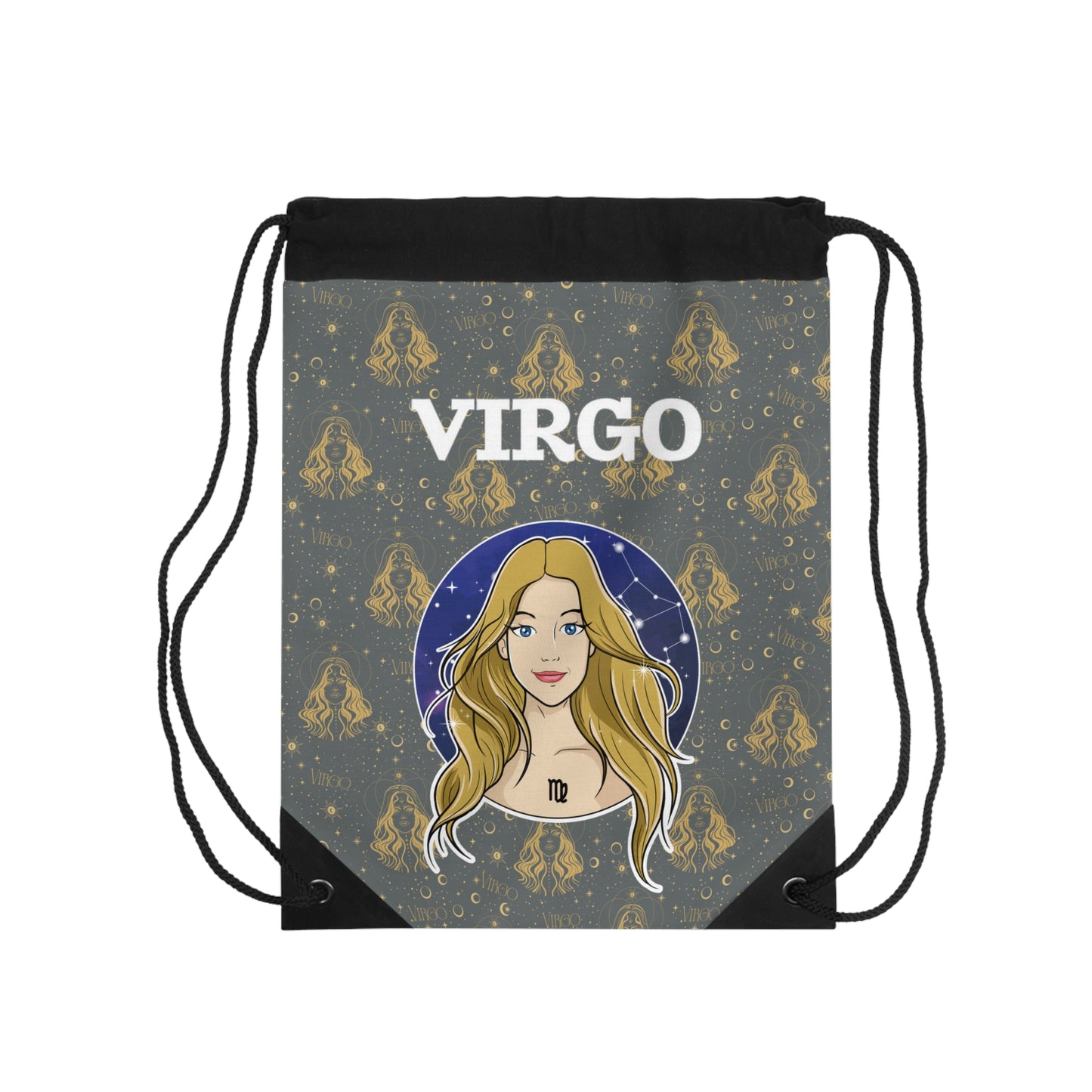 Virgo Drawstring Bag (Dark Grey)