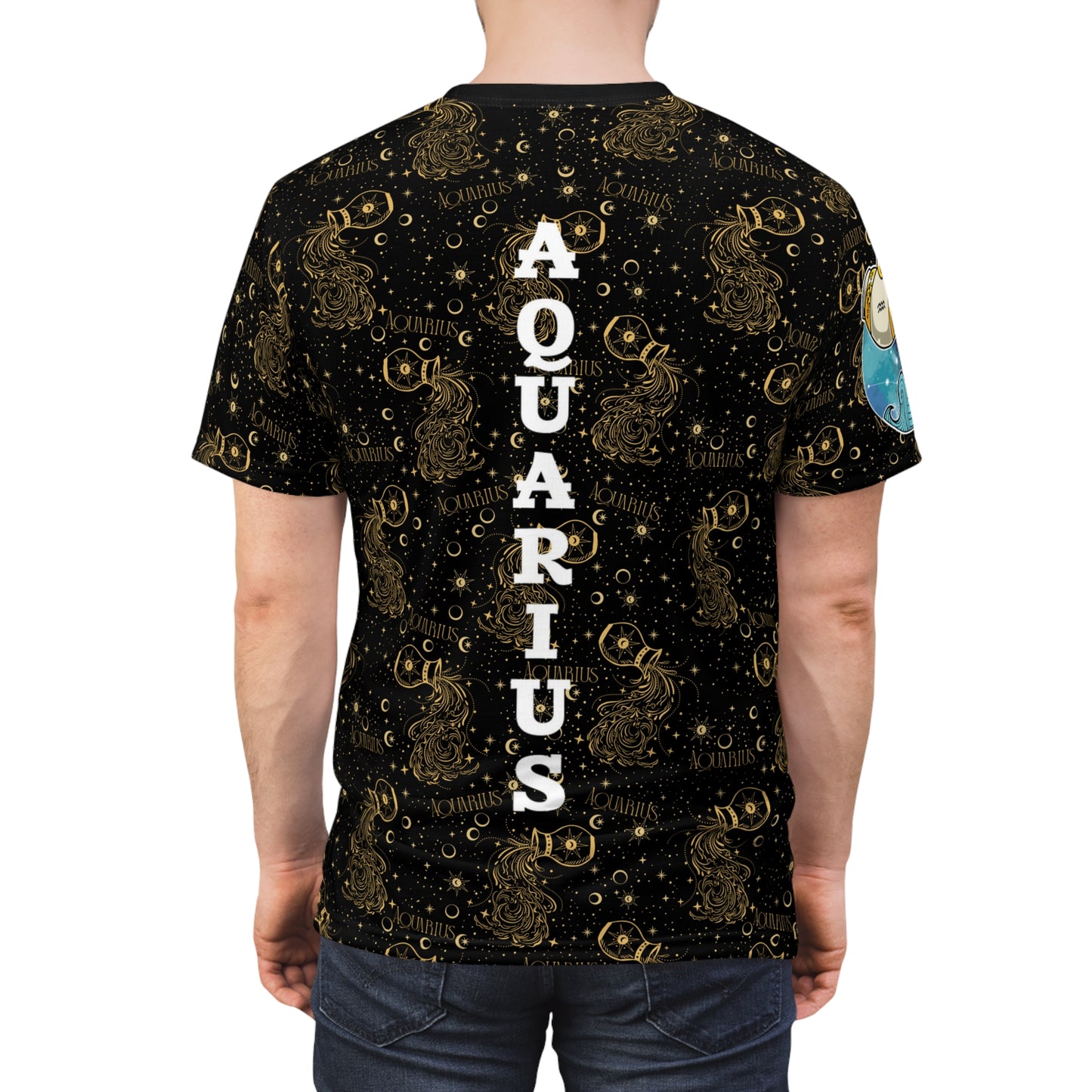 Aquarius Unisex Cut & Sew Tee