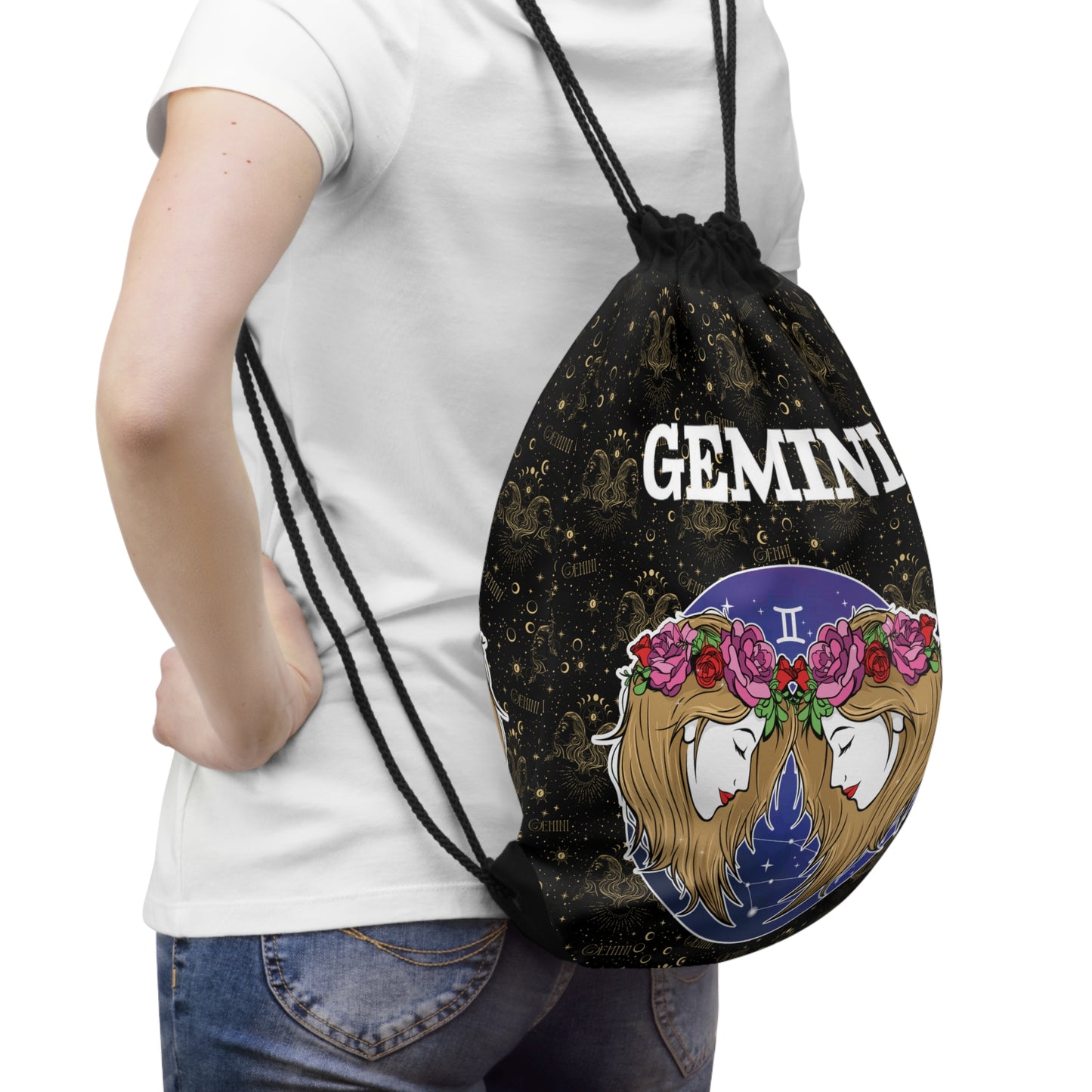 Gemini Drawstring Bag