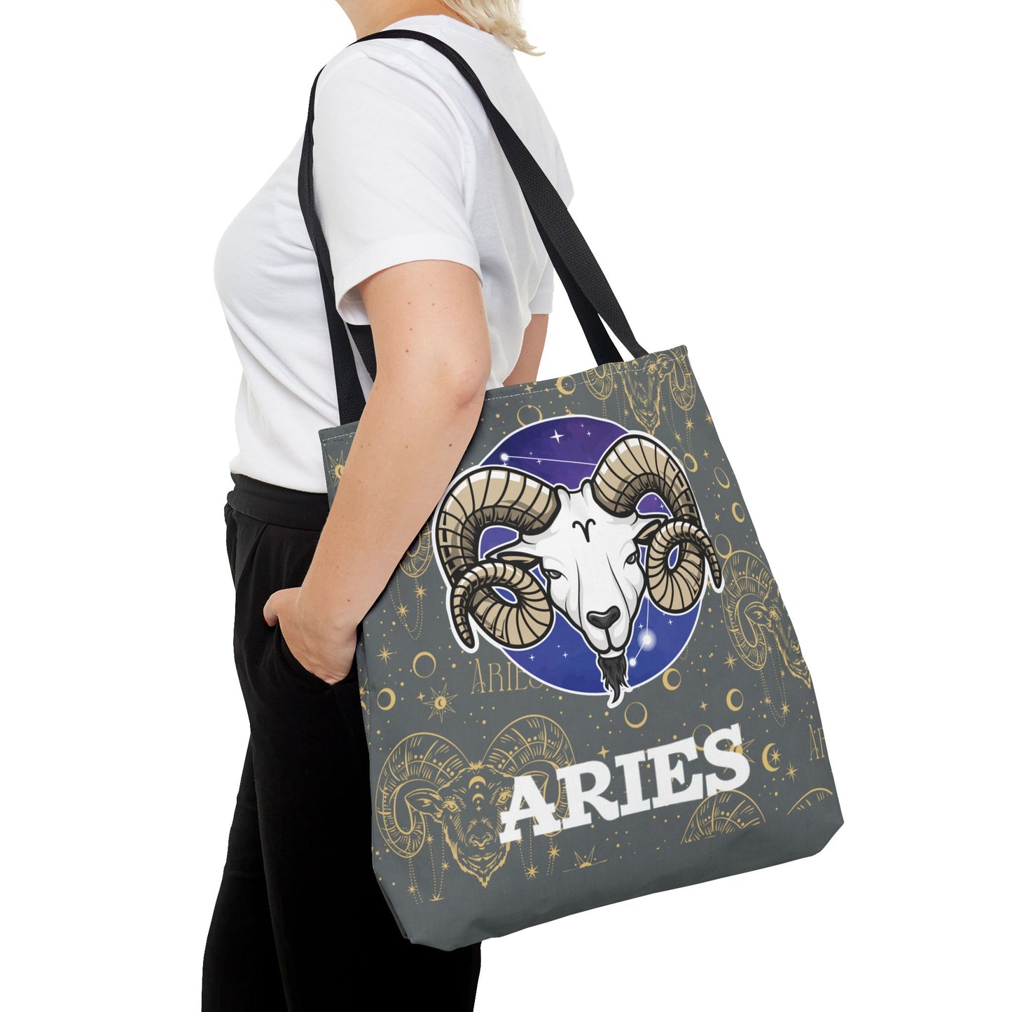 Aries Tote Bag (Dark Grey)