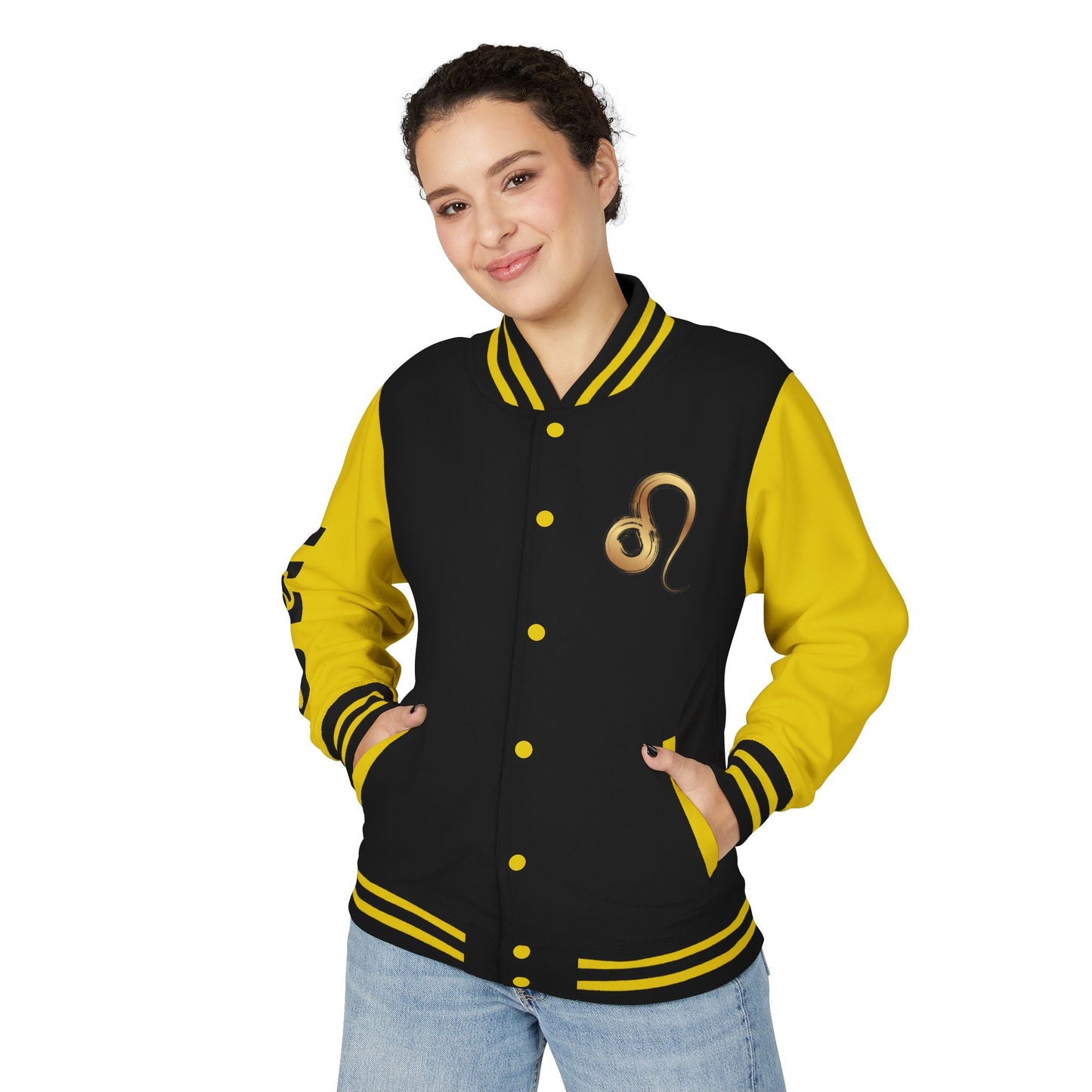 Unisex Heavyweight Letterman Jacket | Stylish Leo Zodiac Apparel, Cozy Layering Piece, Astrology Gifts for Her & Him, Perfect for [...]