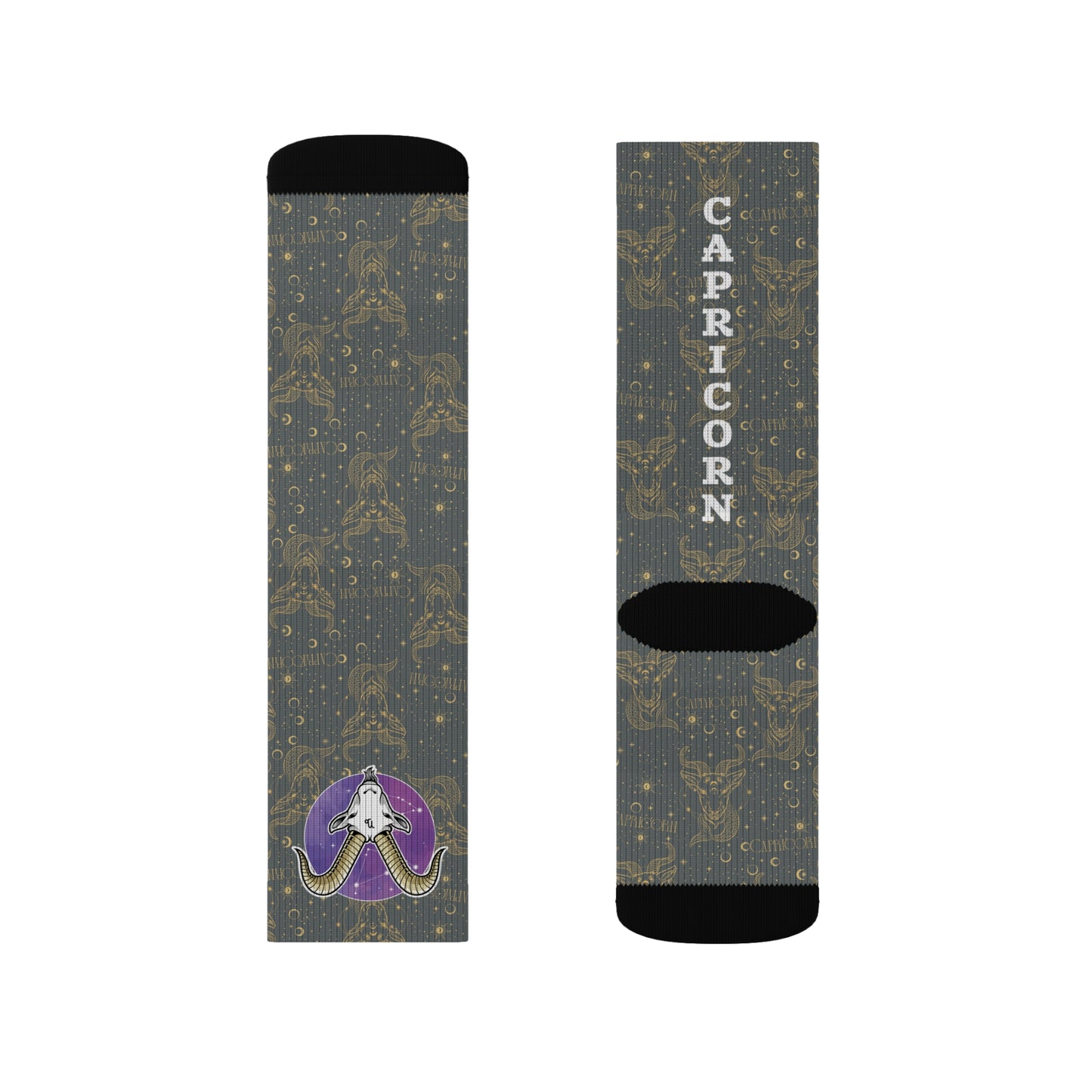 Capricorn Socks (Dark Grey)