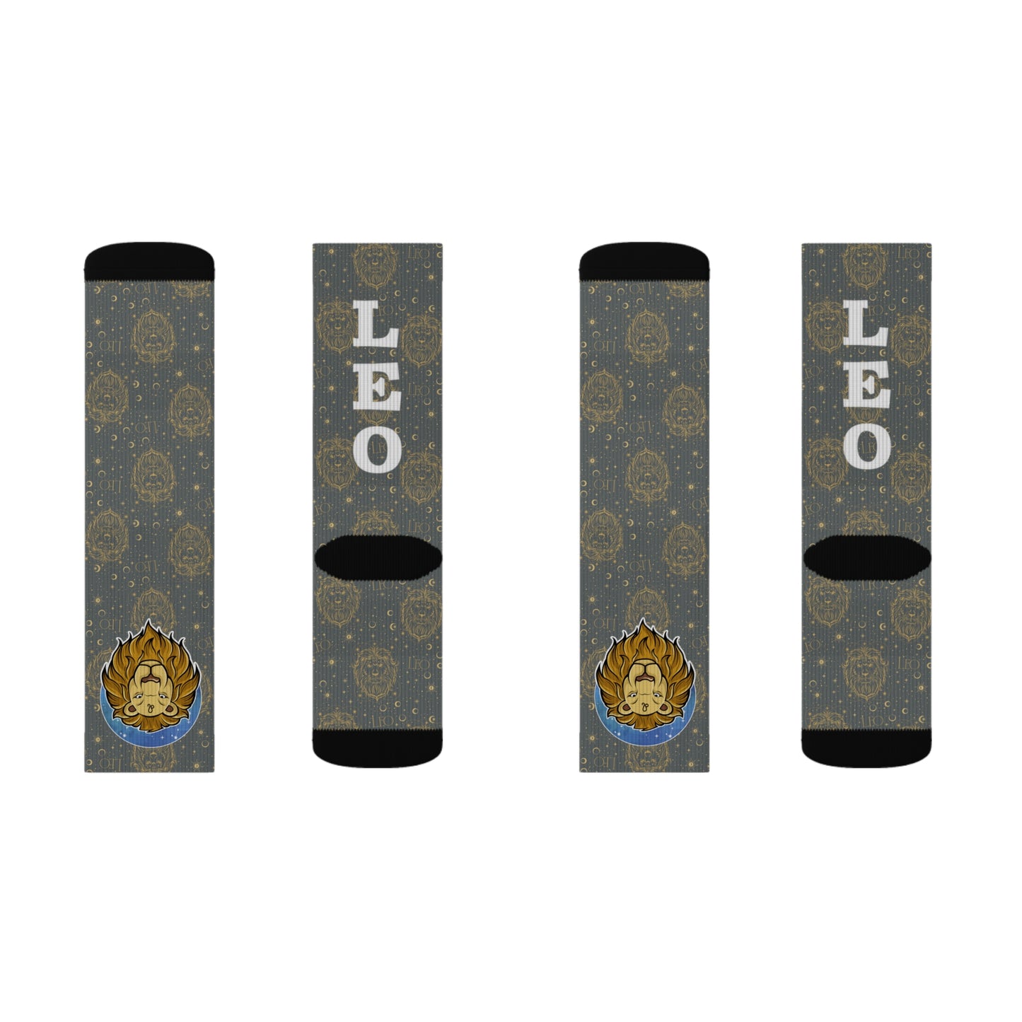 Leo Socks (Dark Grey)