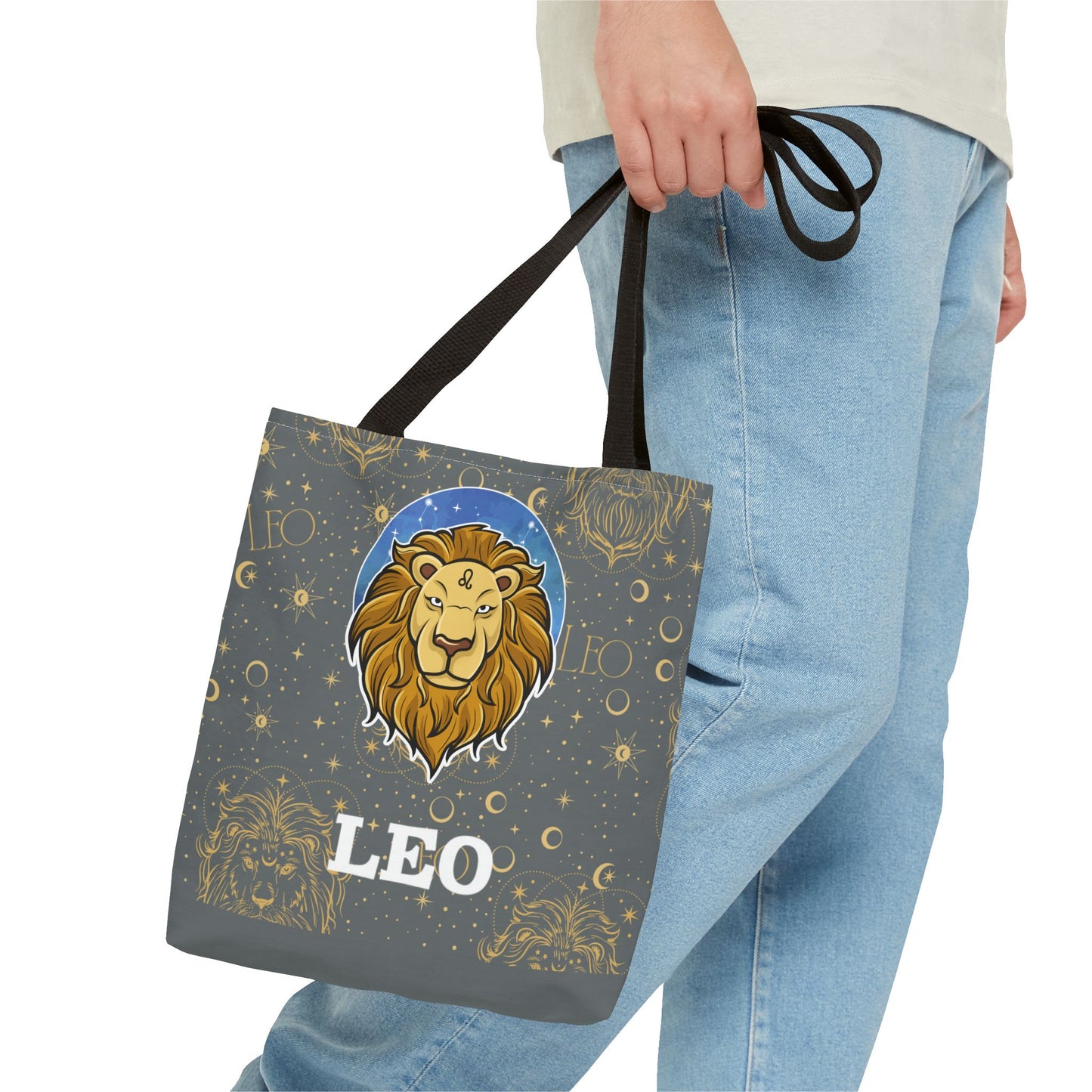 Leo Tote Bag (Dark Grey)