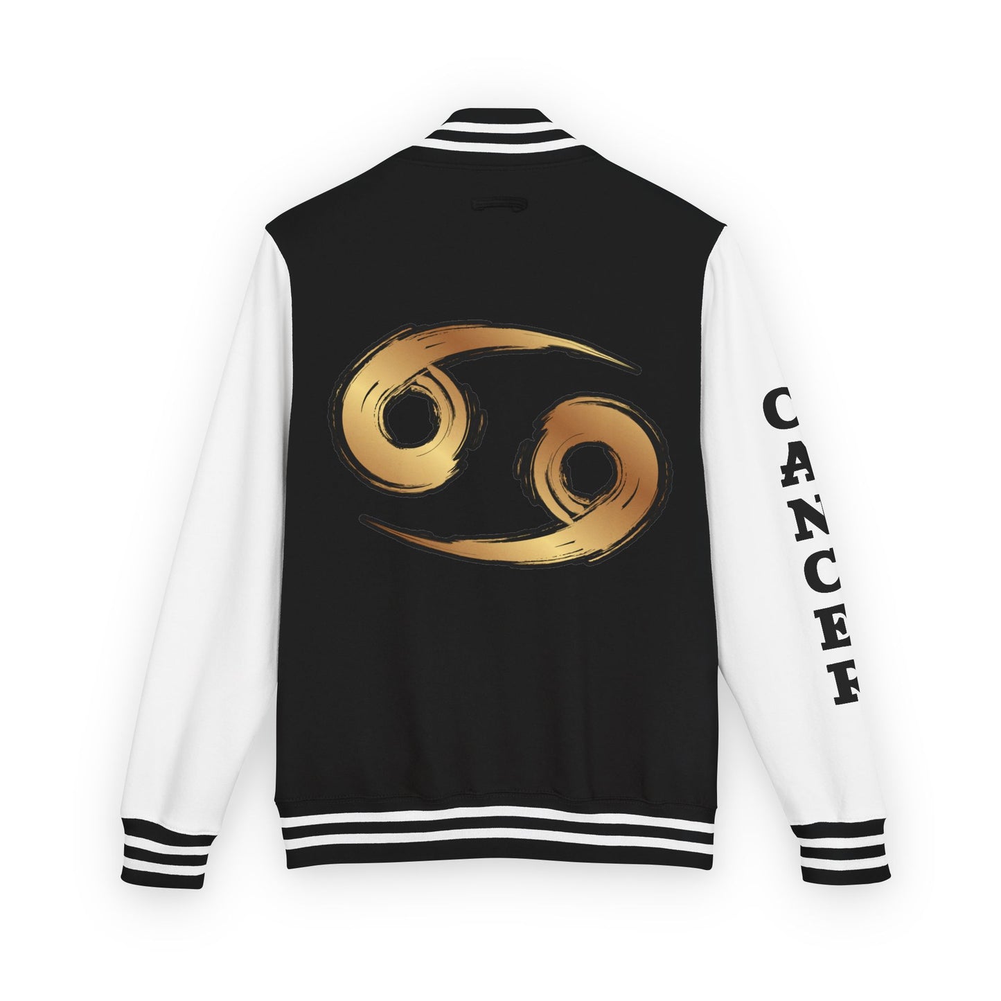 Cancer Zodiac Unisex Heavyweight Letterman Jacket, Astrology Gift, Sports Jacket, Personalized Gift, Birthday Gift, Astrology Apparel