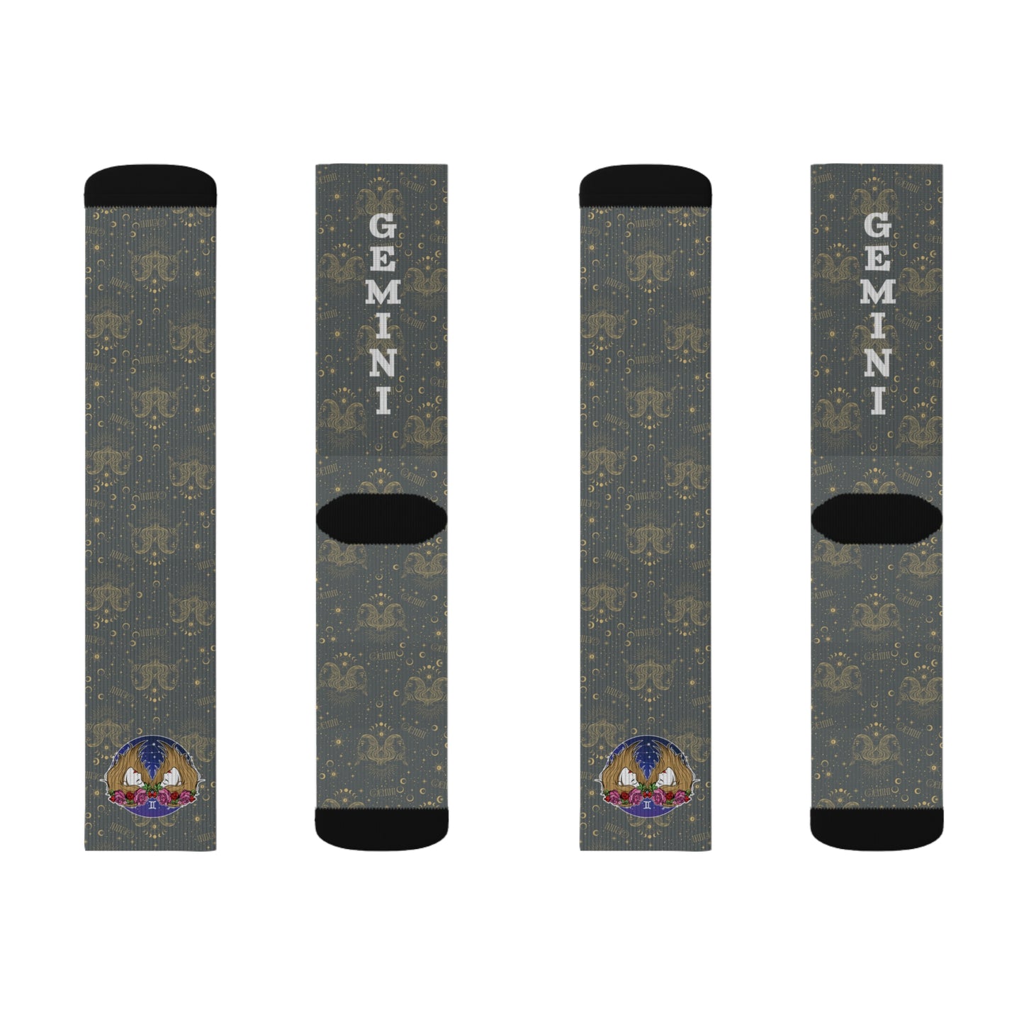 Gemini Socks (Dark Grey)