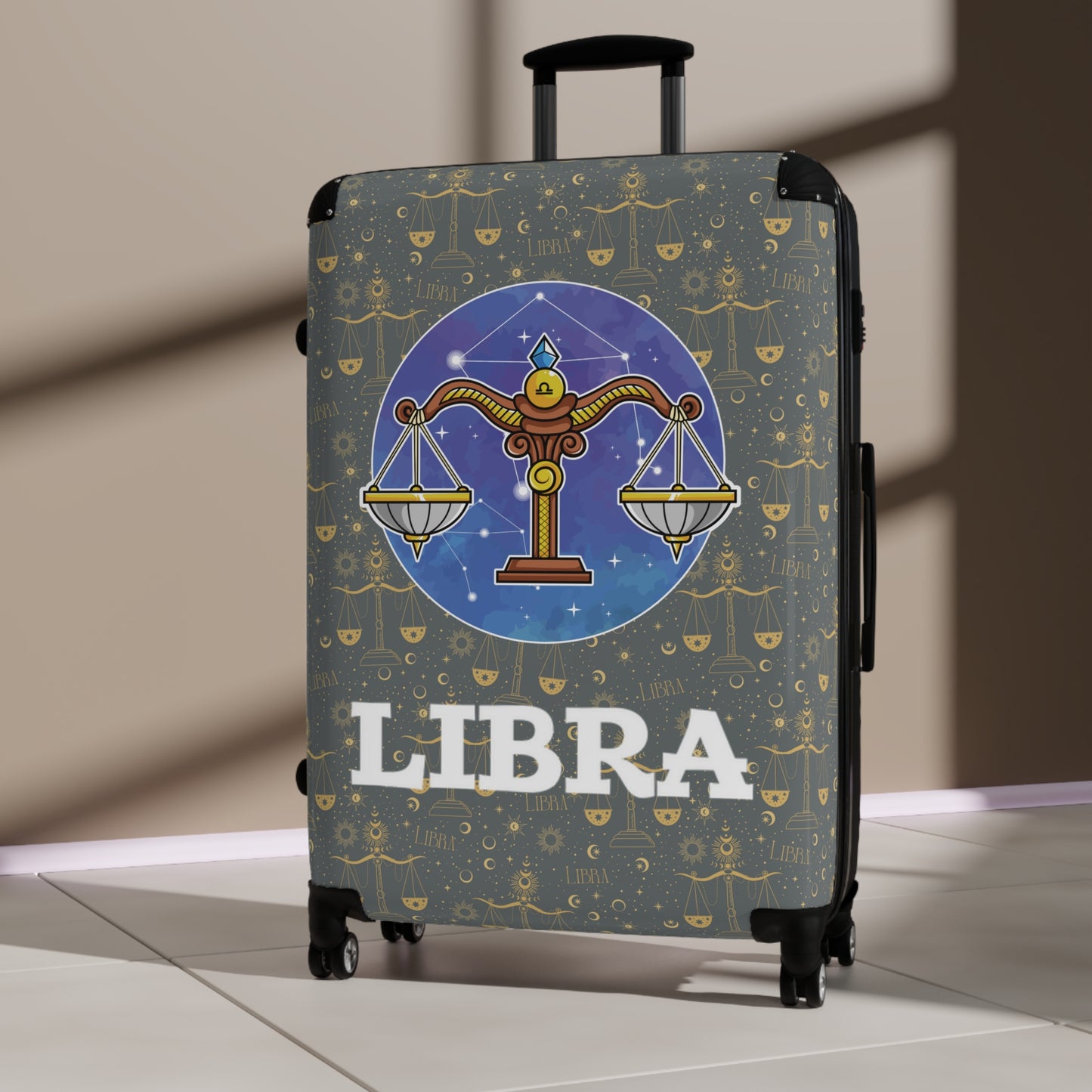 Libra Suitcases (Dark Grey)