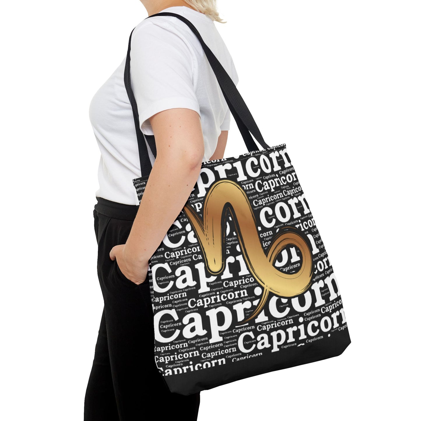 Capricorn Zodiac Tote Bag