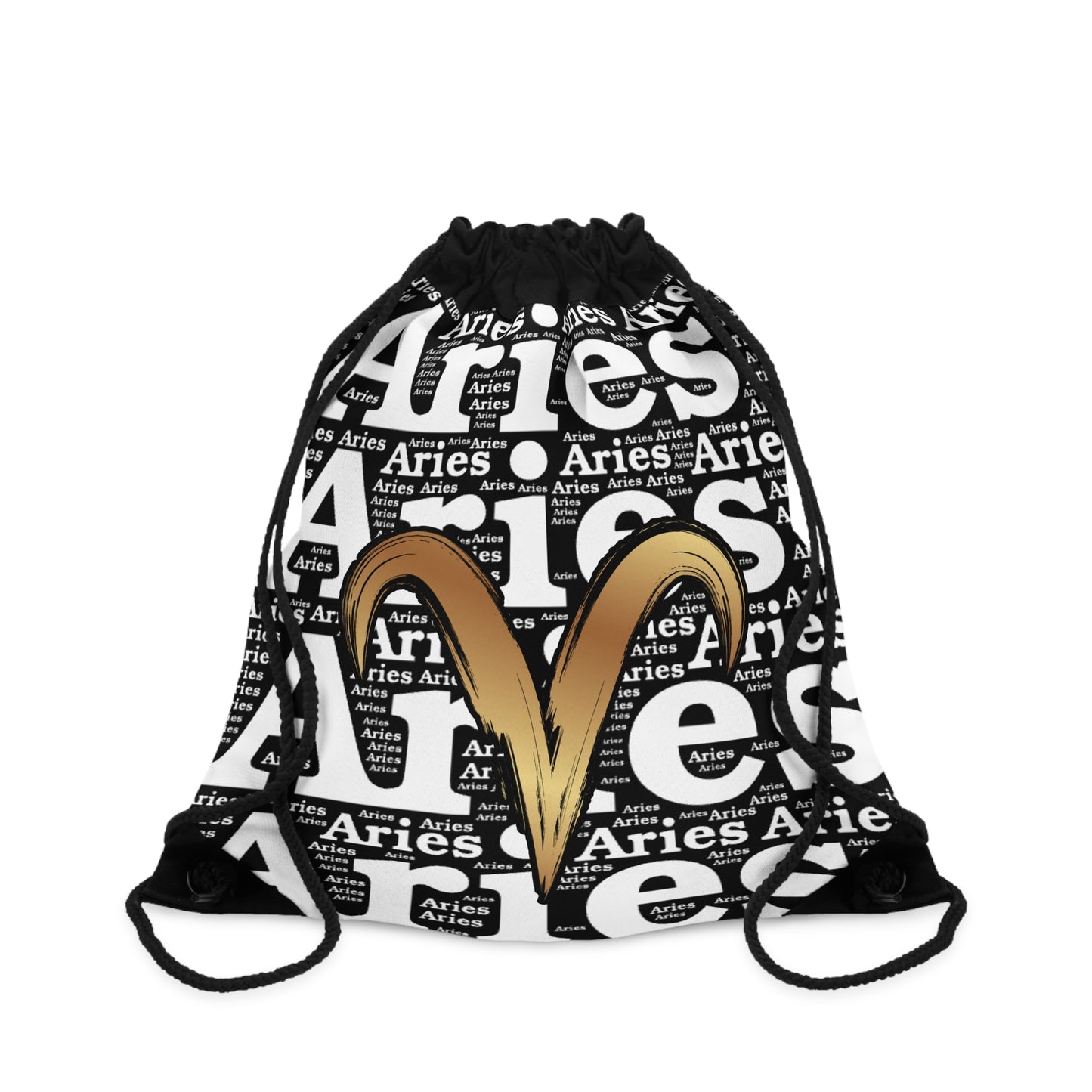 Aries Zodiac Drawstring Bag