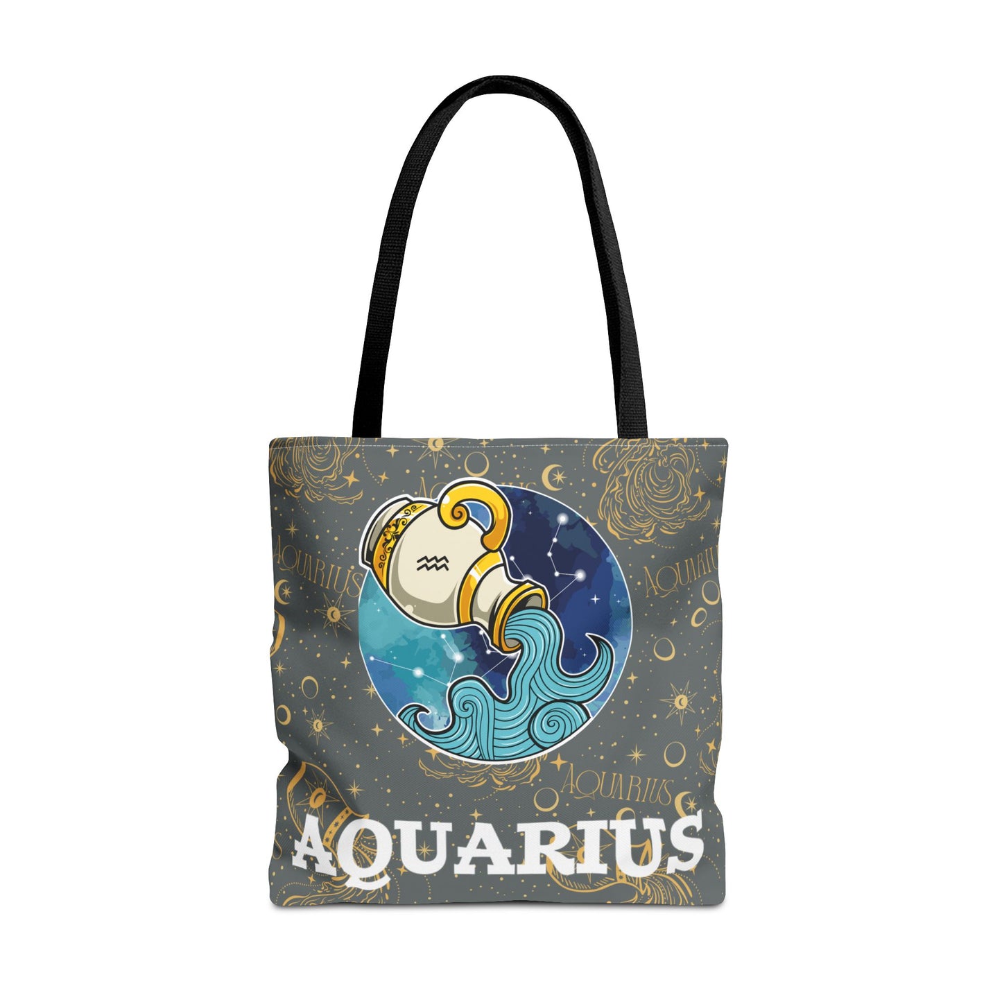 Aquarius Tote Bag (Dark Grey)