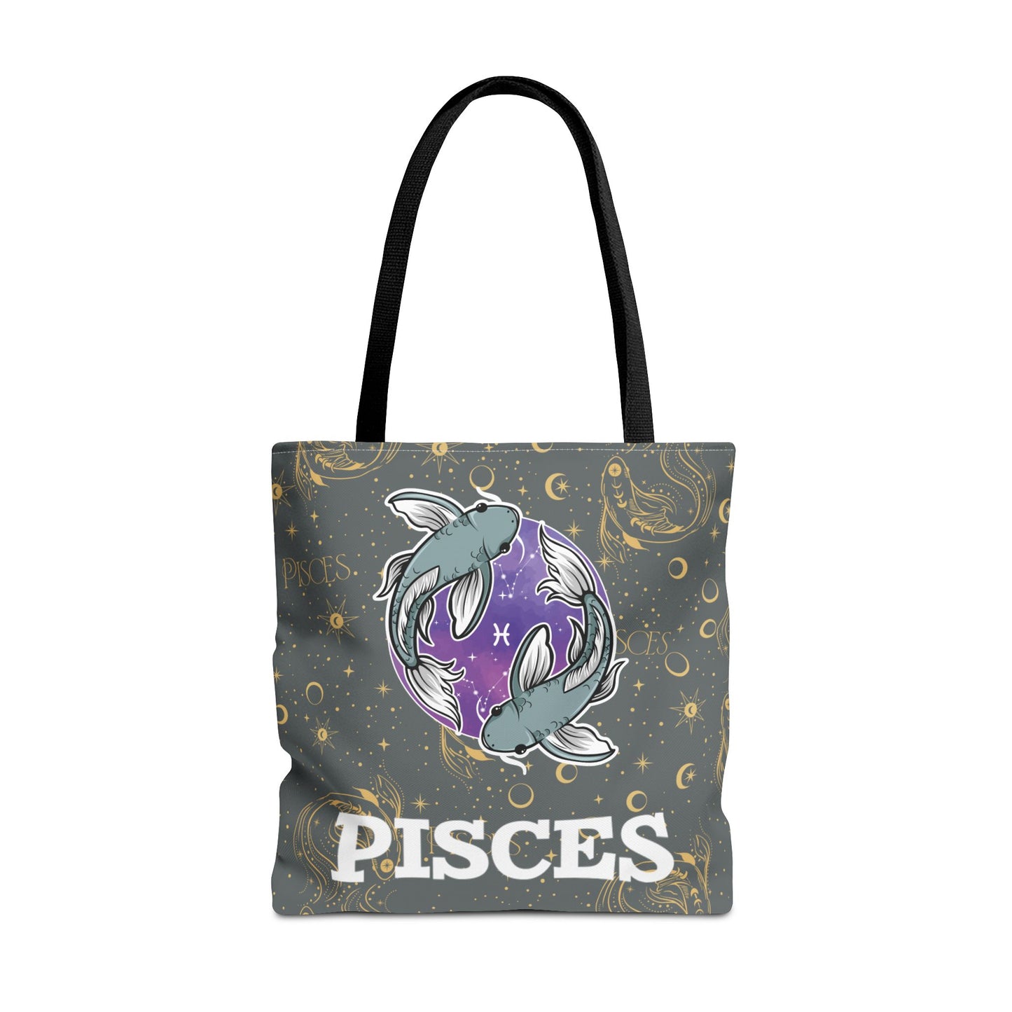 Pisces Tote Bag (Dark Grey)