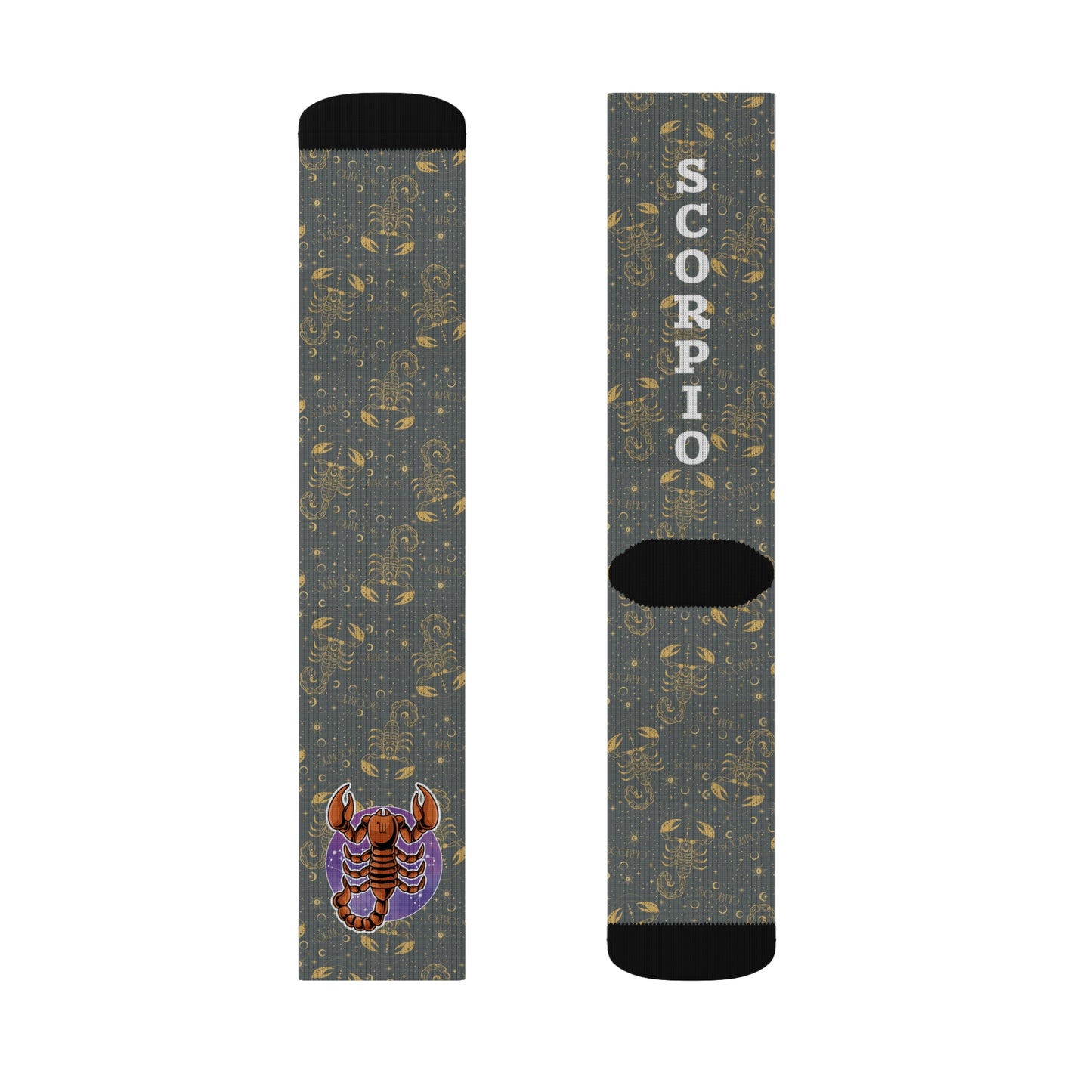 Scorpio Socks (Dark Grey)
