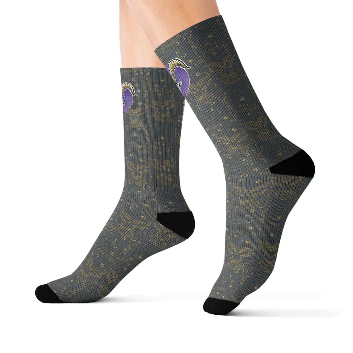 Capricorn Socks (Dark Grey)