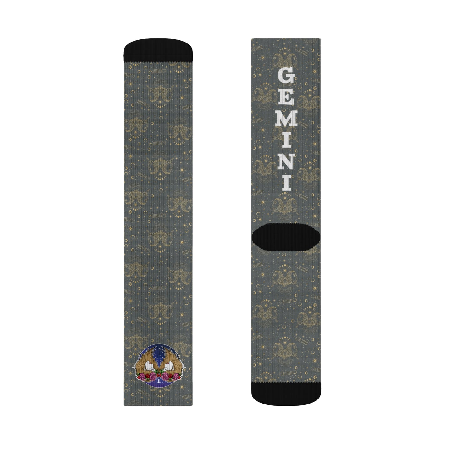 Gemini Socks (Dark Grey)