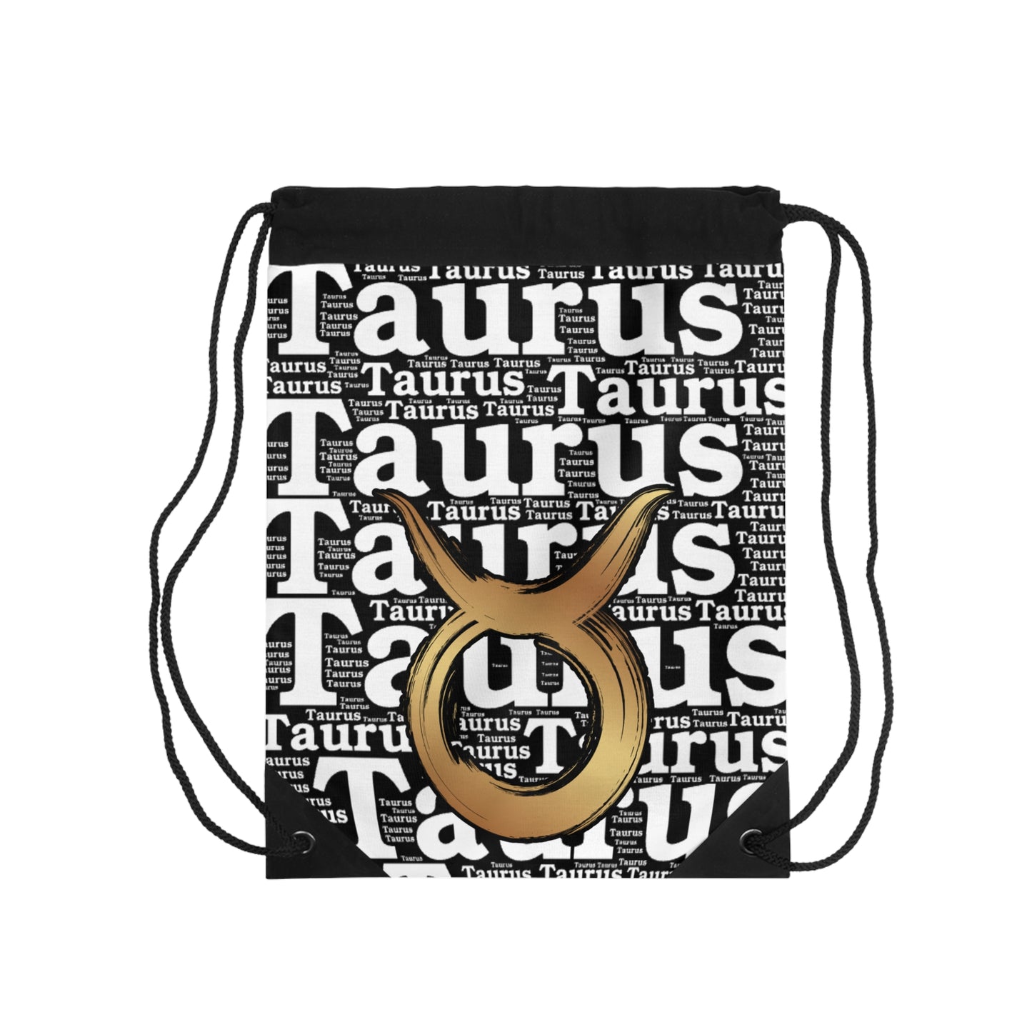 Taurus Zodiac Drawstring Bag