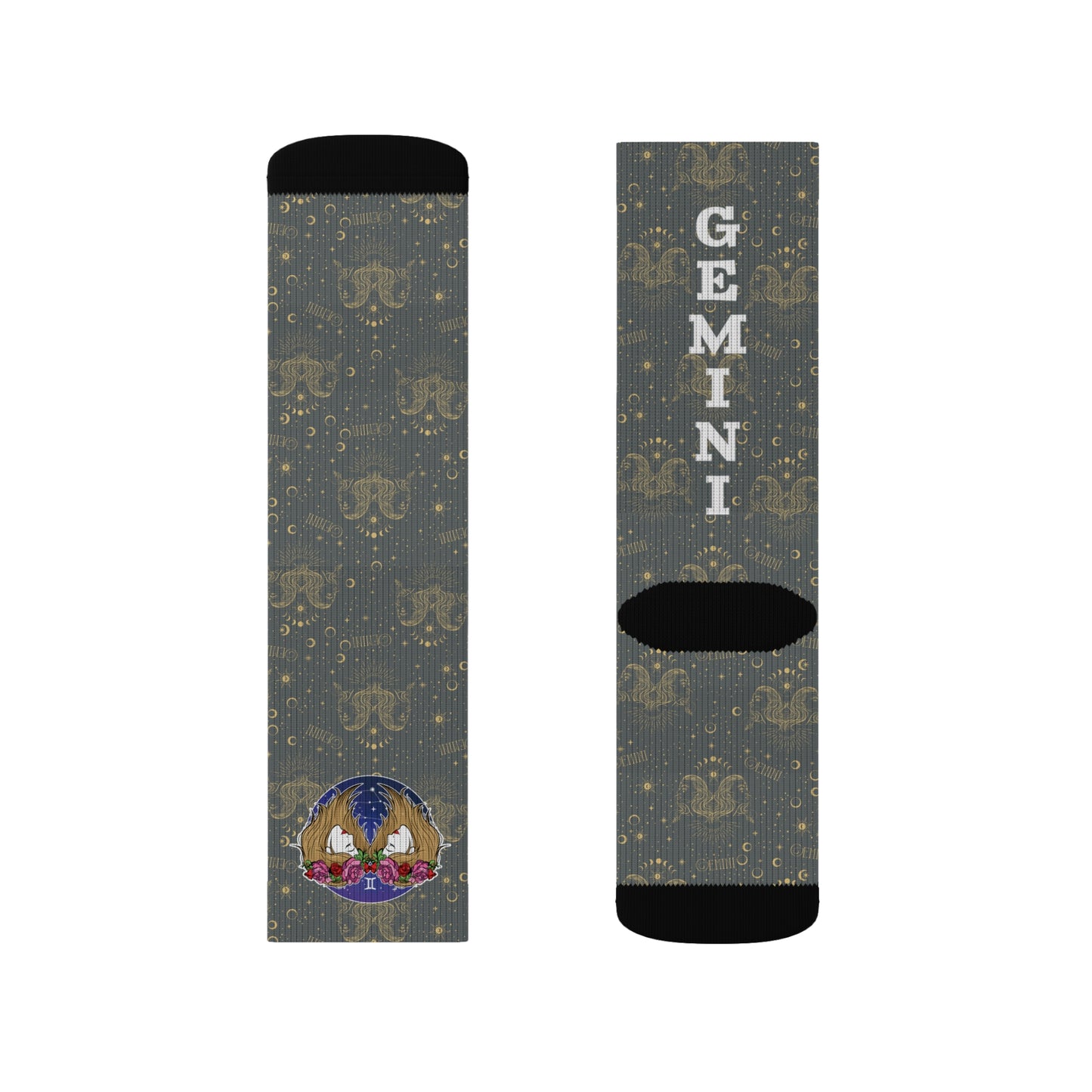 Gemini Socks (Dark Grey)