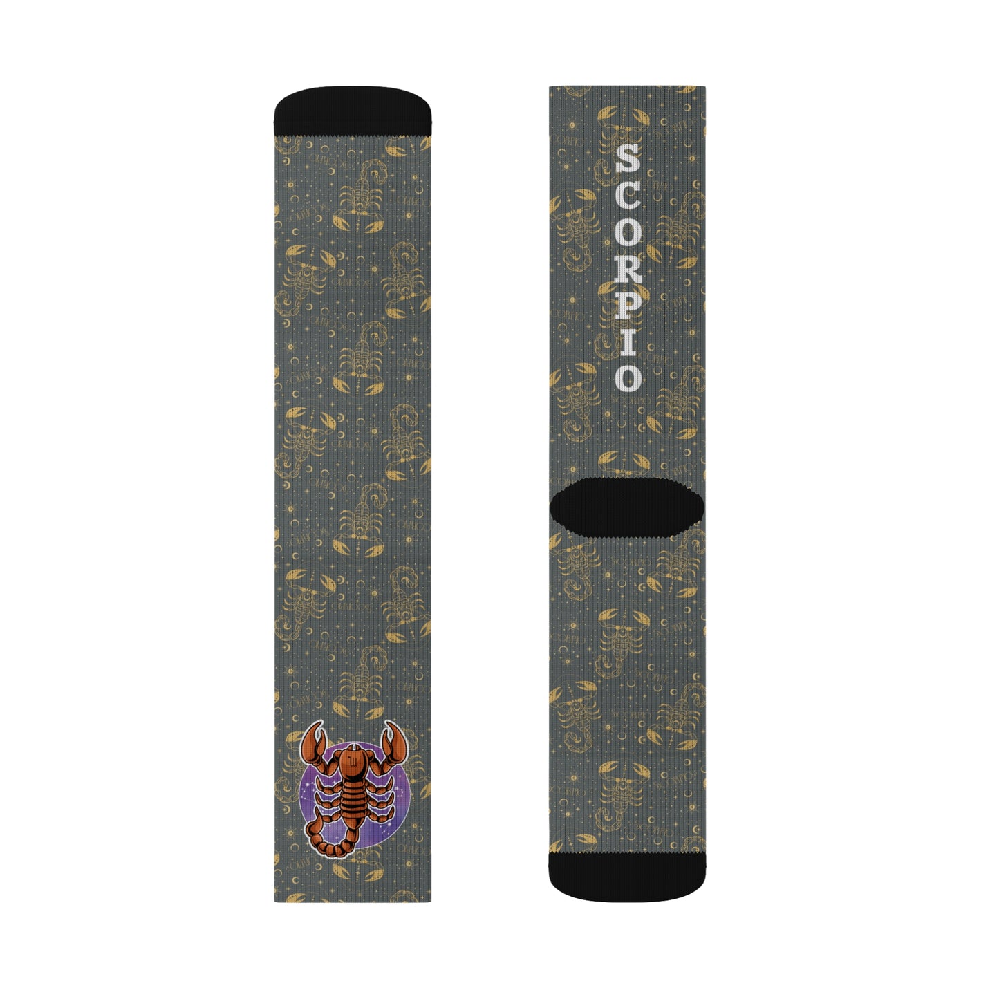 Scorpio Socks (Dark Grey)