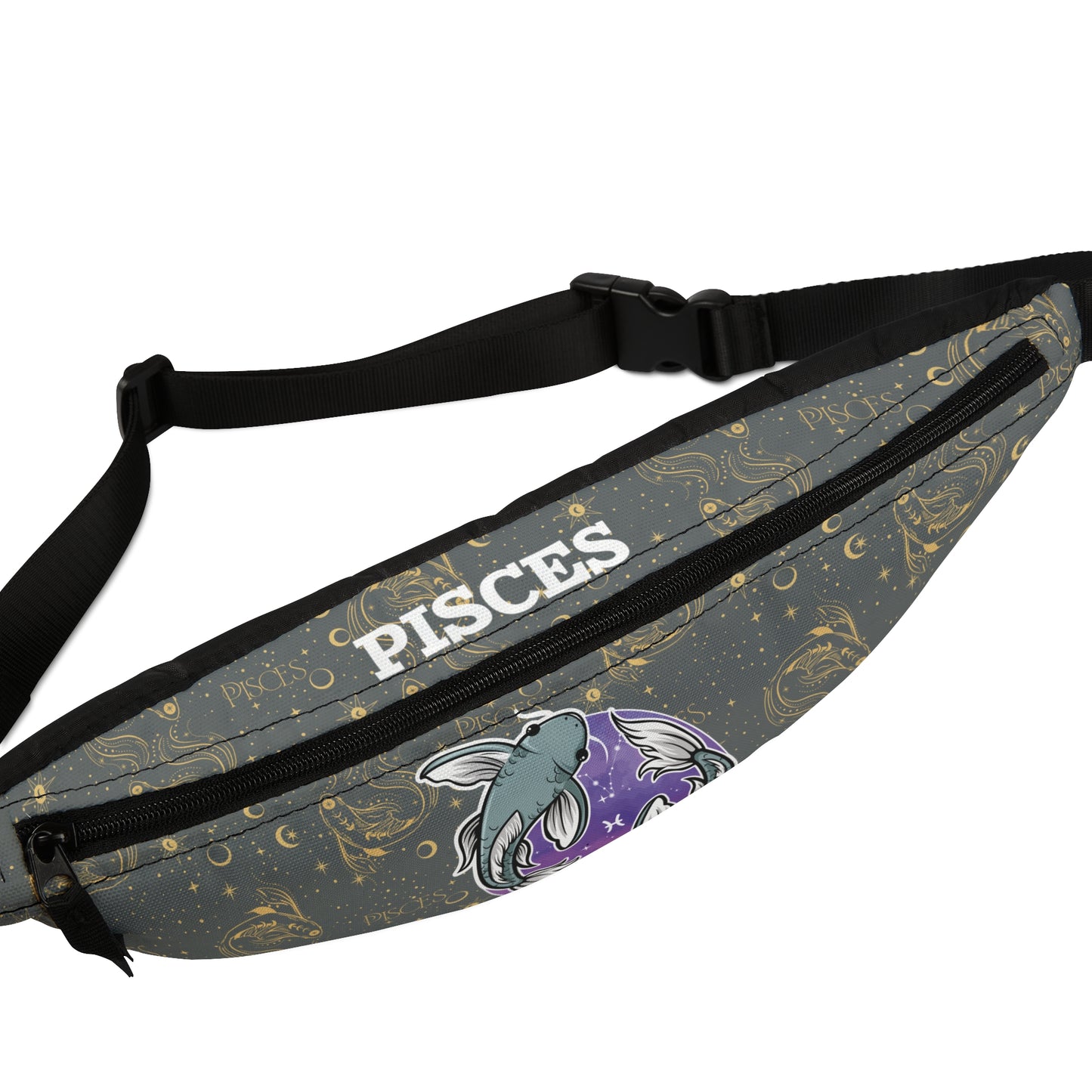 Pisces Fanny Pack (Dark Grey)