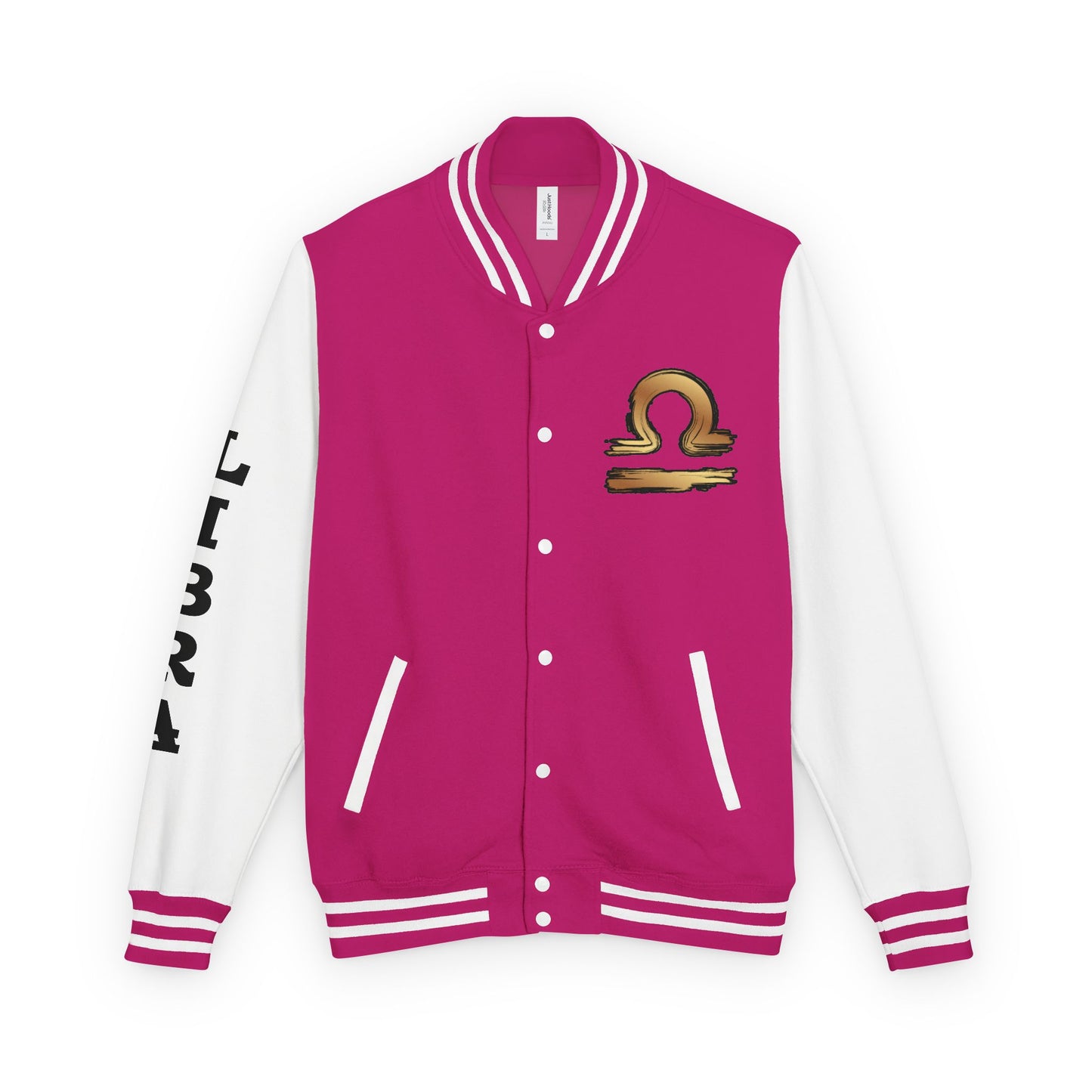 Stylish Libra Letterman Jacket, Unisex Varsity Jacket for Astrology Lovers, Cool Gift for Birthdays, Trendy Outerwear for Any Occasion