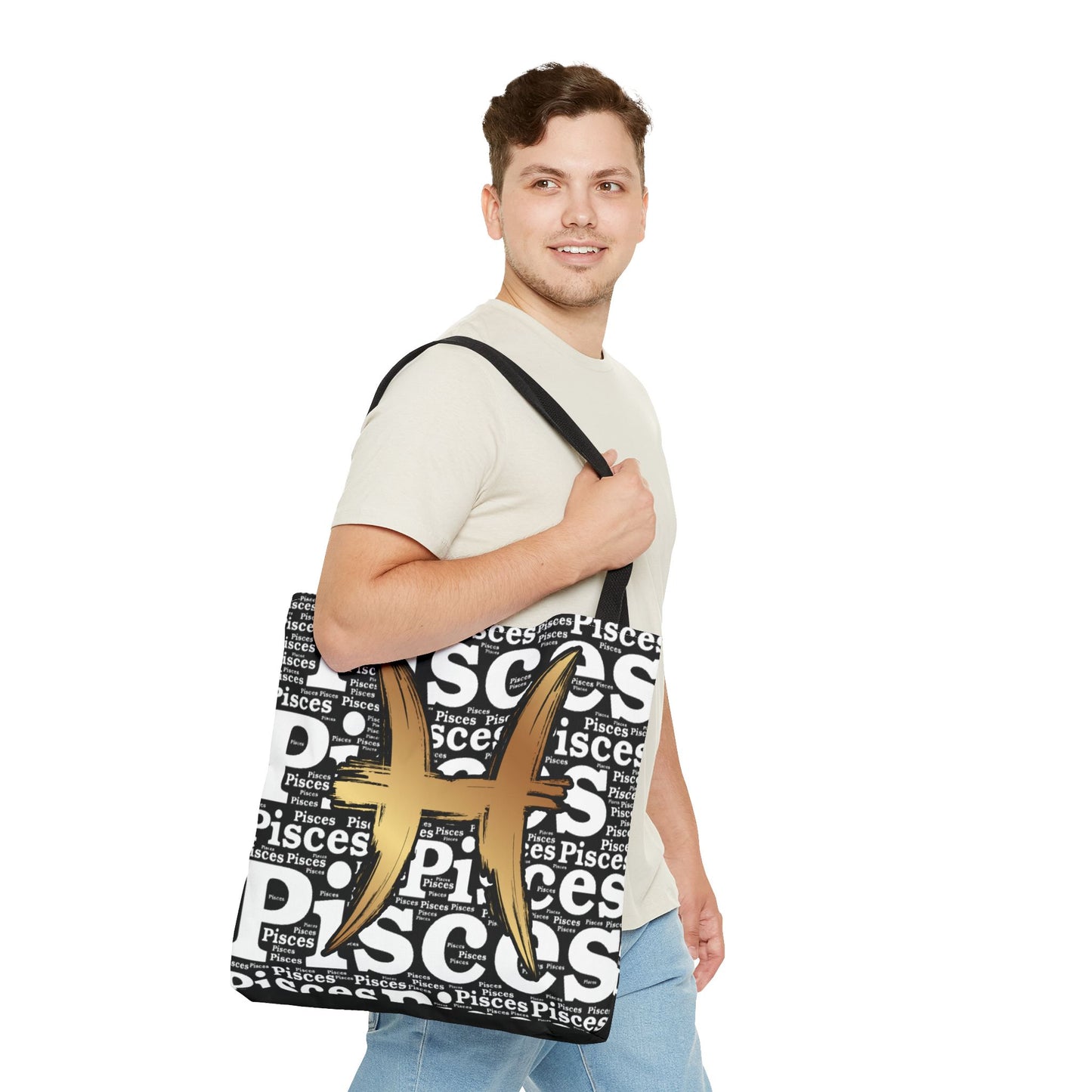 Pisces Zodiac Tote Bag