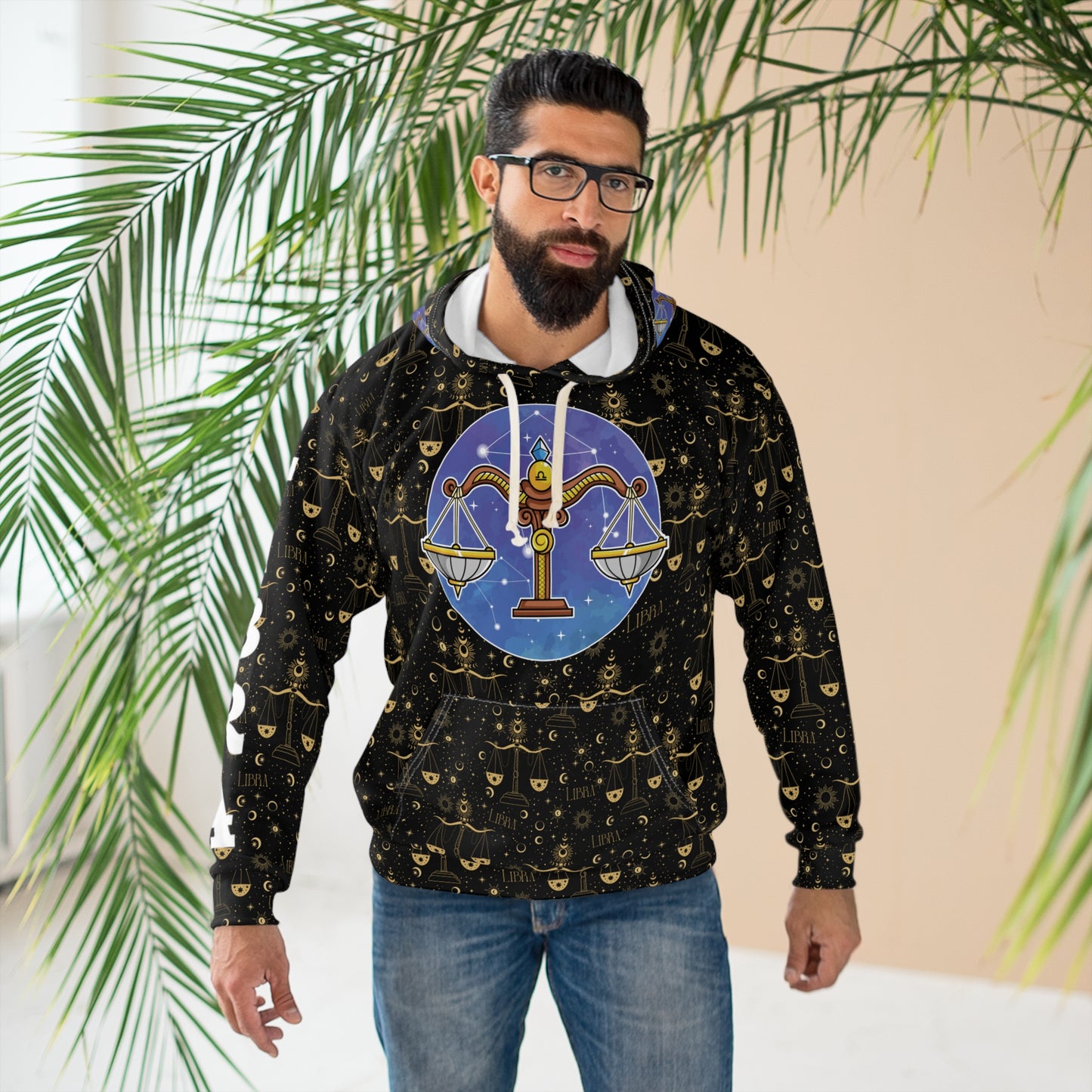Libra Unisex Pullover Hoodie