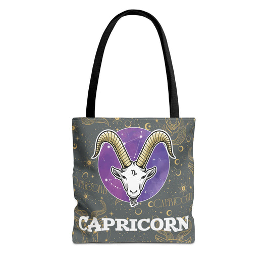 Capricorn Tote Bag (Dark Grey)