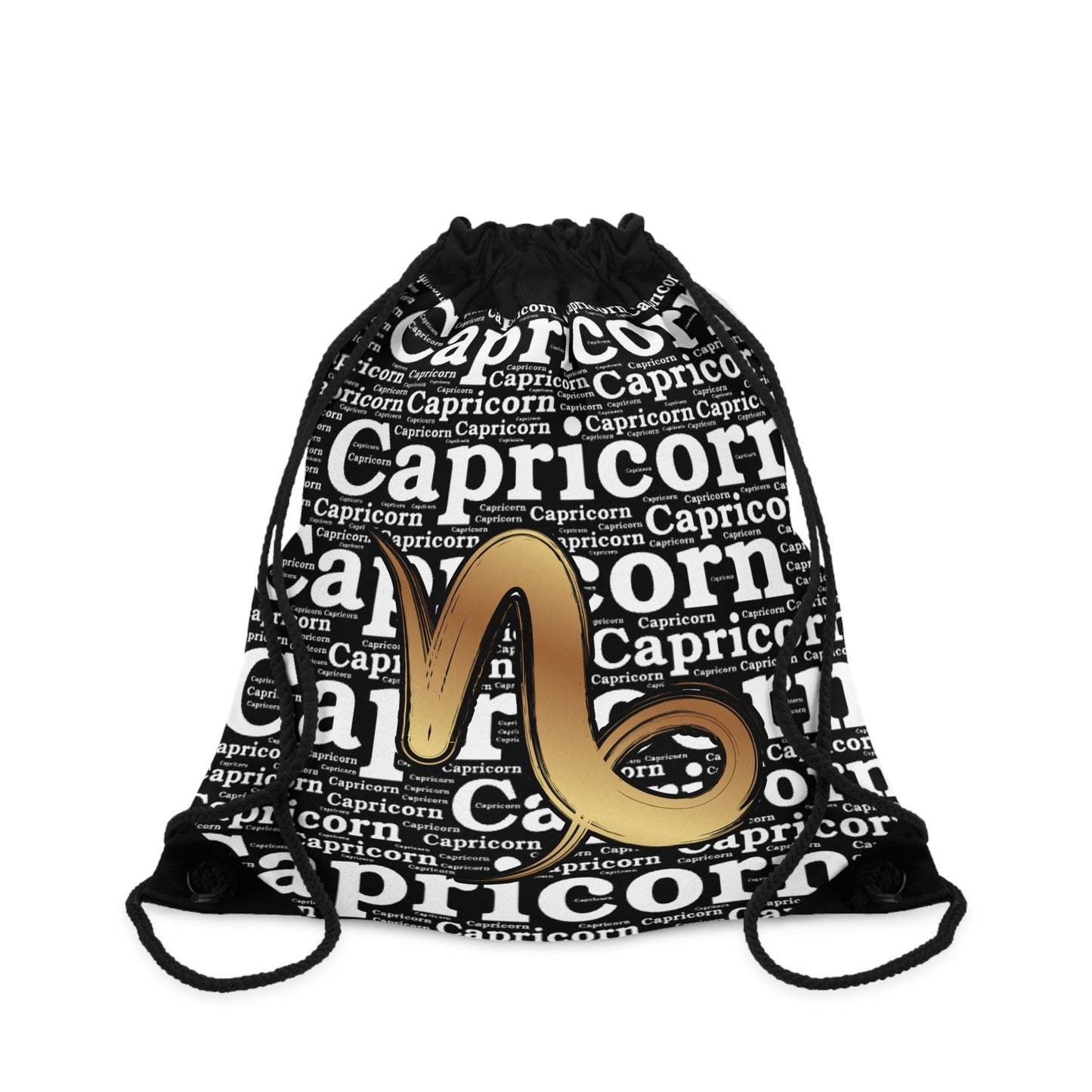 Capricorn Zodiac Drawstring Bag