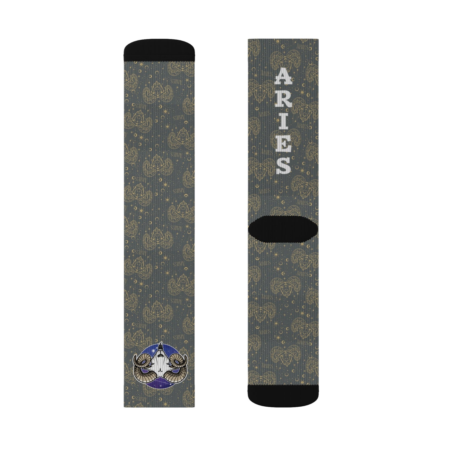 Aries Socks (Dark Grey)